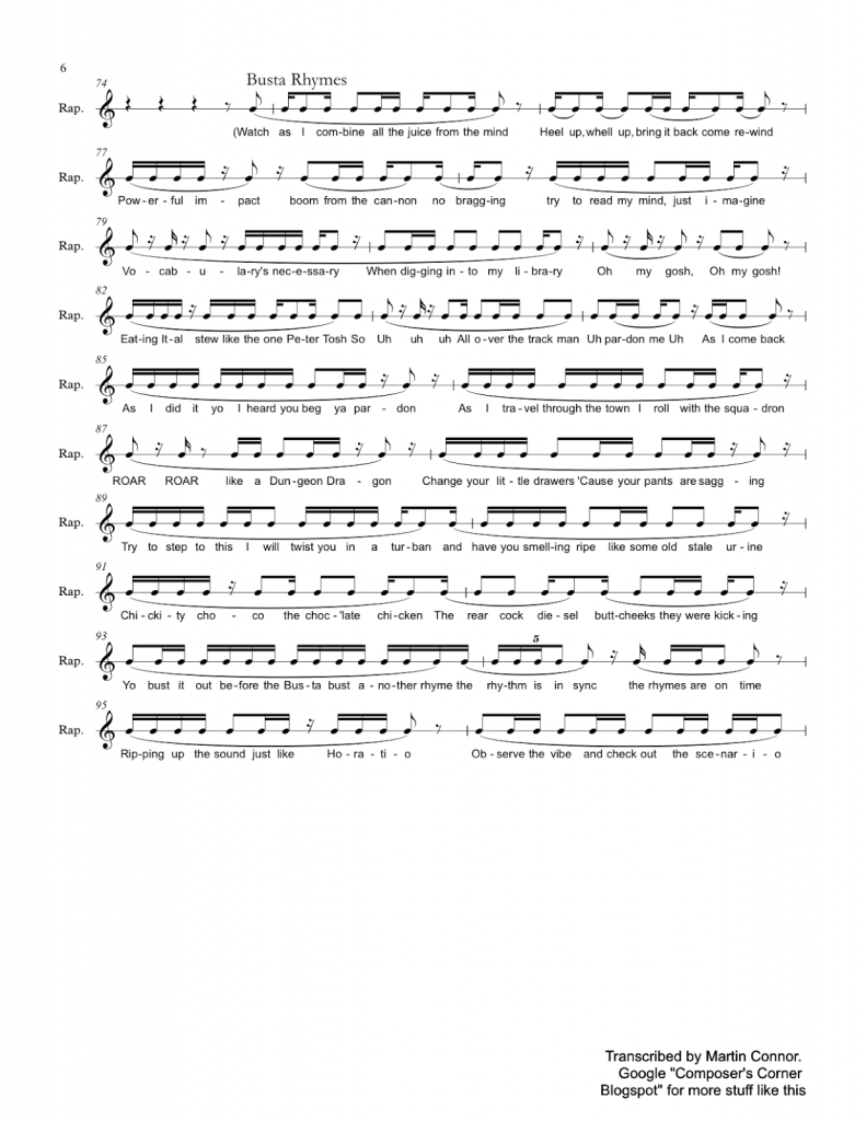 A Tribe Called Quest: Song Analysis